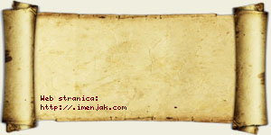 Marija Unjić vizit kartica